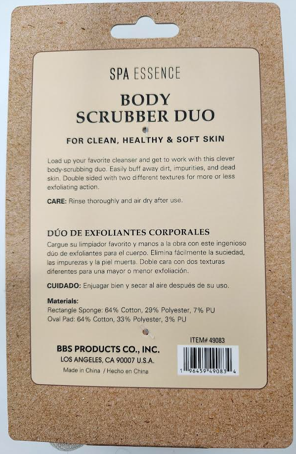 Scrubber Body Duo Cream 49083 