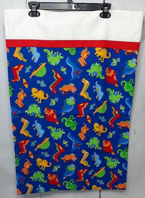 Pillow Case  Dinosaurs Blue/White Standard rzbwd4 