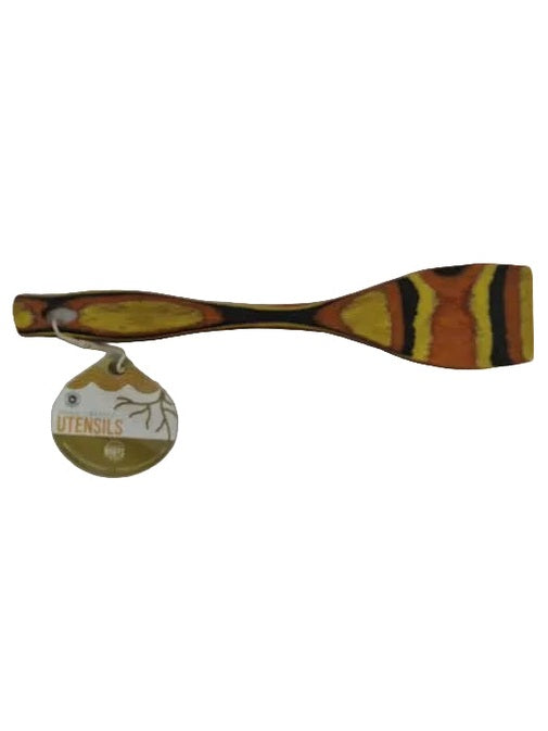 Spatula Small 8" Wooden Sunset 30423