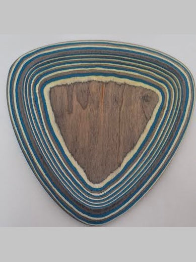 Trinket Tray Medium 6.5" Wooden  Abyss 30378