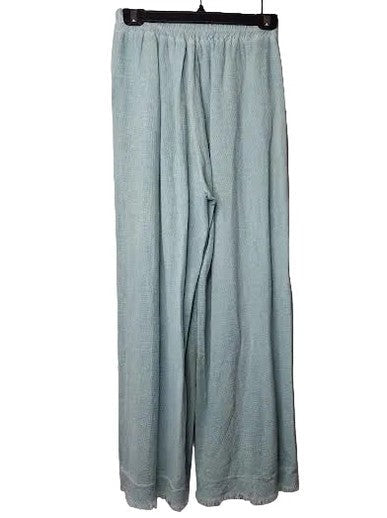 Pants Aqua Gaucho Gauze  2 Pocket Wide Leg Women's One Size 9339A