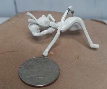 White Small Metal Ant 