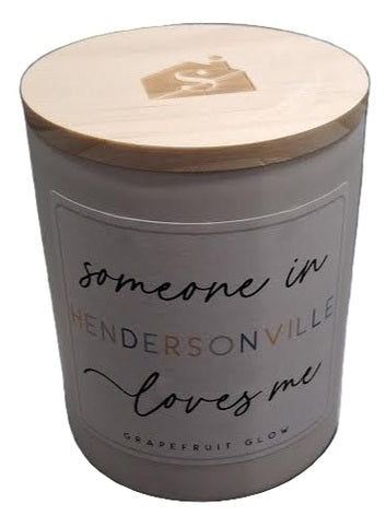 Candle Someone Loves You Hendersonville Grapefruit Glow Cdl1002