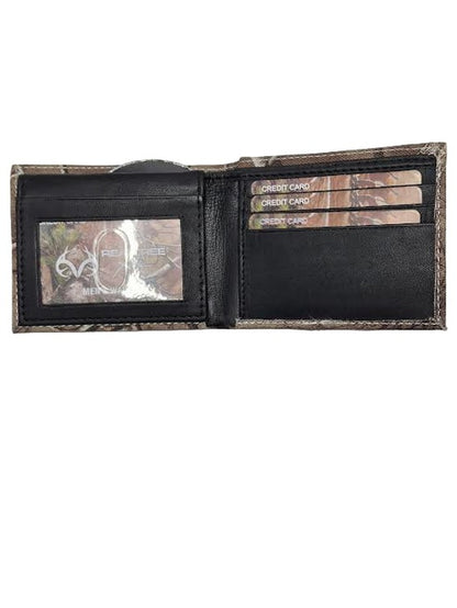 Wallet Bifold Real Tree Camo Brown&nbsp; RT 511 BK