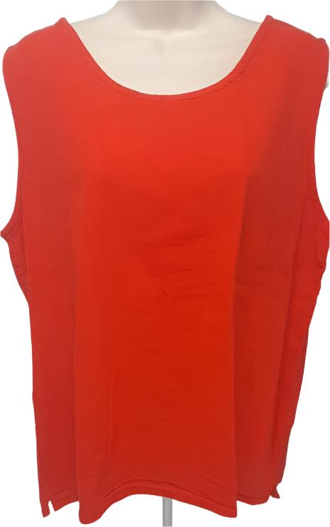 Top-Tank-Red-Women's-S-0786 