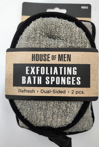 Sponge Exfoliating Dual Sided House of Men 45512 