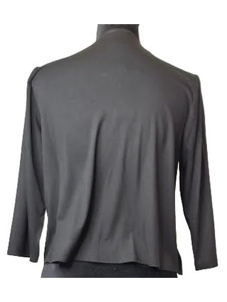 Cover Up/Bolero Black 3/4 Sleeve  210-4762