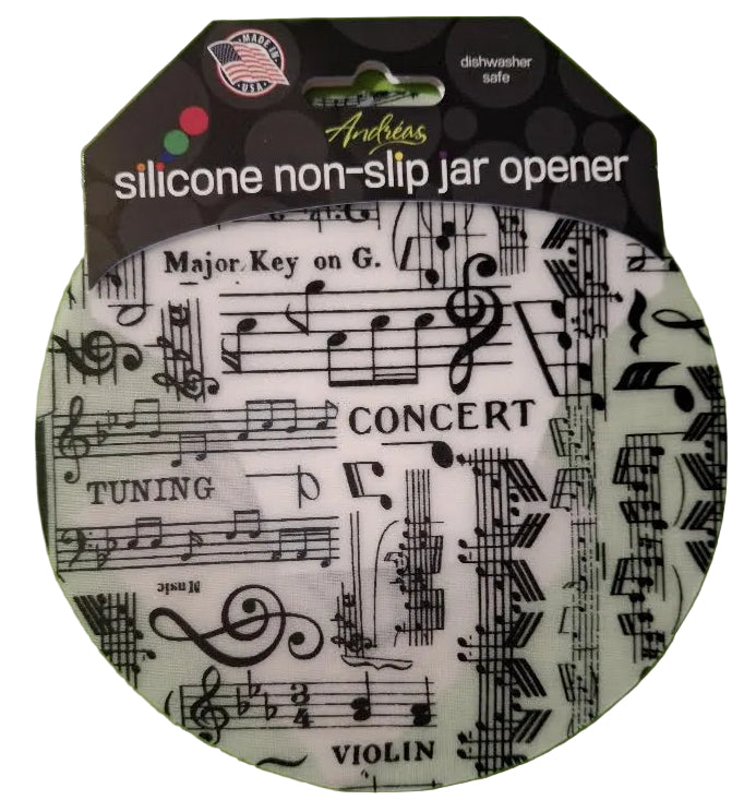 Andreas- Jar Opener 137 Black&amp;White Music Notes