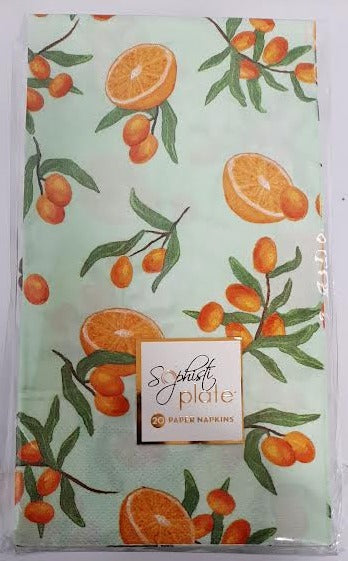 Oranges - Napkin-4.5x8" 