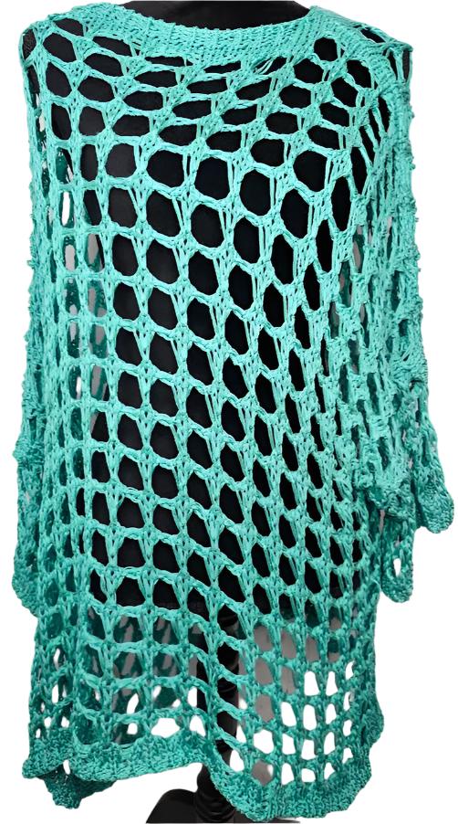 Top Knitted Green One Size Women's 20M727 