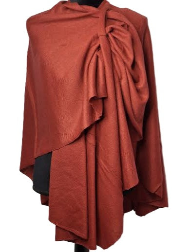 Wrap Classic 4 Season Loop Burgandy Sa-4213