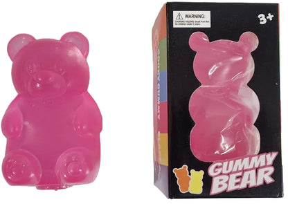 Stress Ball Bear 4 Colors 1.5x3" RTSBB