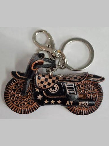 Key Chain Motorcycle Leather Kc4036