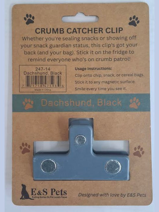 Chip Clip Magnet/Bag Sealer Dachshund Black Dog 247-14