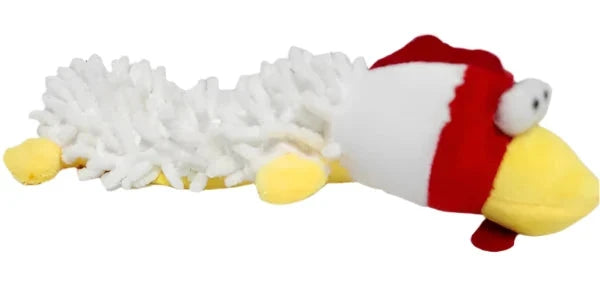 Chicken Dog Toy white / yellow 