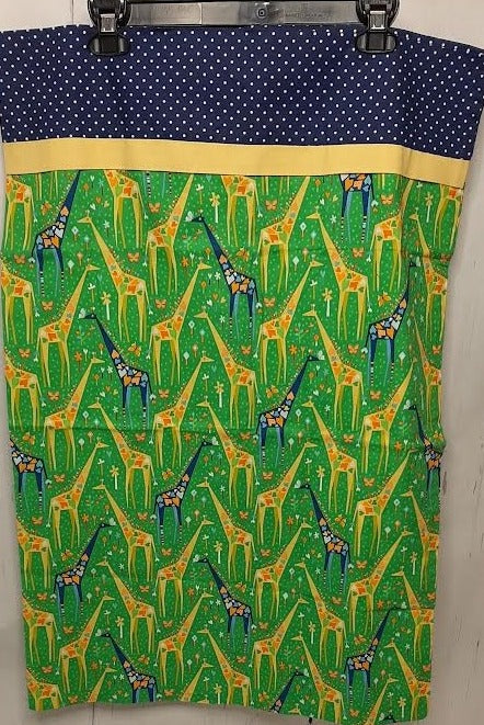 Pillow Case Jungle Animals Blue &Green Standard rtjabg3 