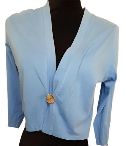 Crop Jacket-Blue-Women's-kj5436 