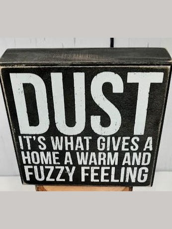Dust-5.5x6" Wooden Plaque 