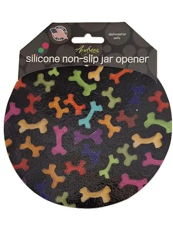 112 Jar Opener Colorful Dog Bones