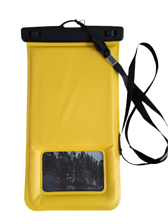Pouch Cell Phone Waterproof Yellow 50656