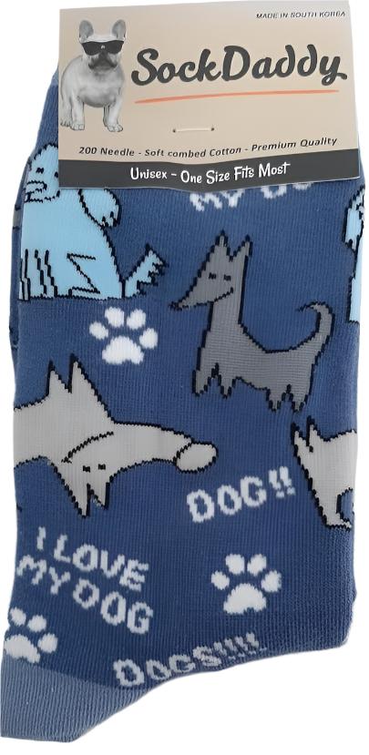 Socks  I Love My Dog               800-165  H 