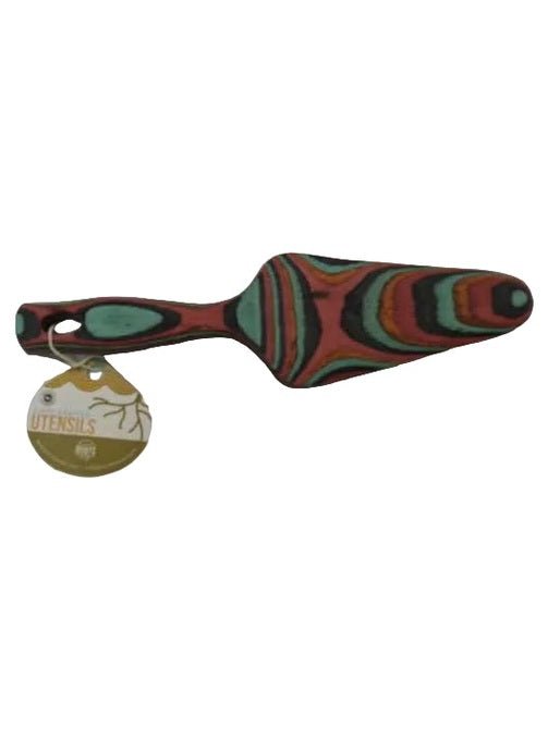 Pastry Server Small 8" Wooden Shakka Guava 30449