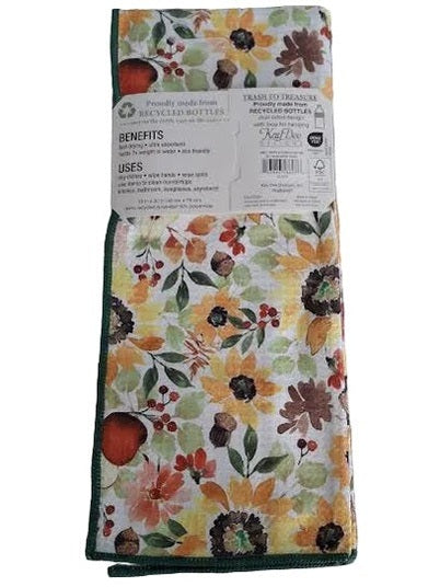 Earth Towel Tea Towel Fruits & Florals Ecology  r8627