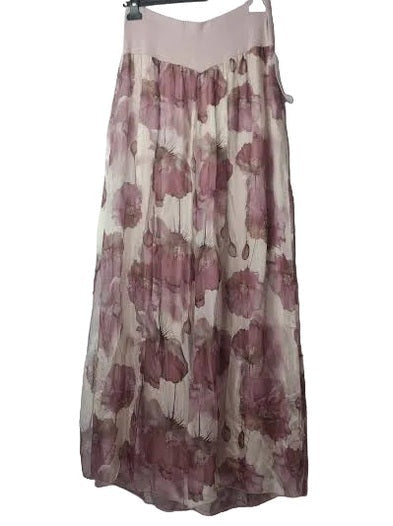 Marisima-Pants Rose Petal Floral 2Layer&nbsp; Women's One Size 2184RPF