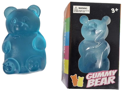 Stress Ball Bear 4 Colors 1.5x3" RTSBB