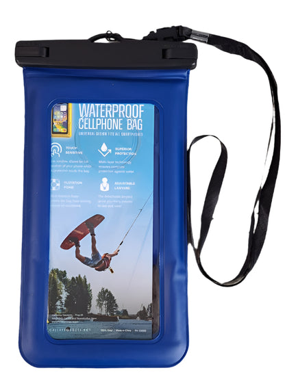 Pouch Cell Phone Waterproof Blue 50656