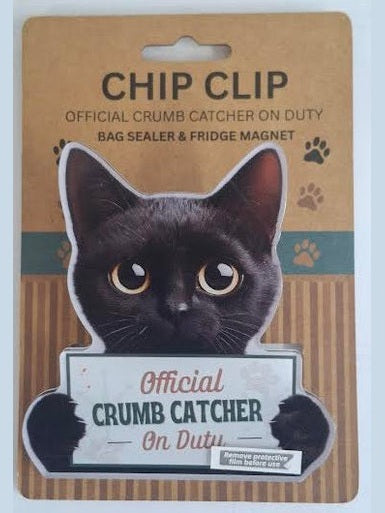 Chip Clip Magnet/Bag Sealer Black Cat 249-5