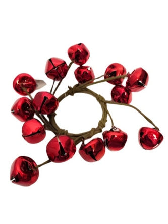 Accent Ring 1.5" Red Christmas 15 Bell Bell1