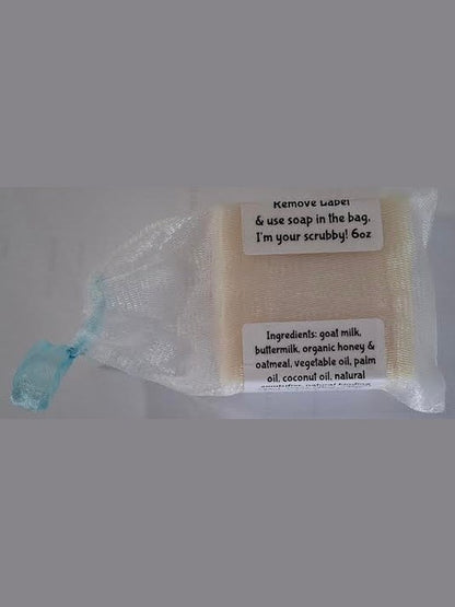 Goats Milk Detergent Free Soap Faith 6oz SMS6F
