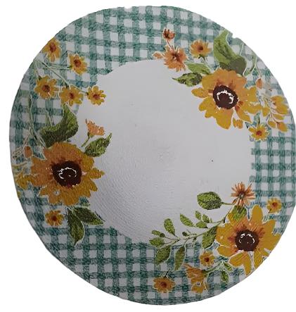 Placemat-14.5"Braided Sunflowers Forever-r7234 