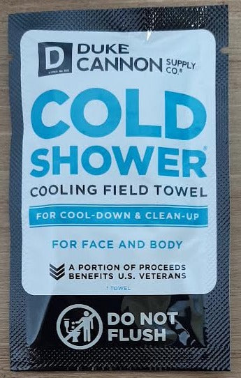 Duke Cannon-Cold Shower-Cooling Field Towel-1pk 