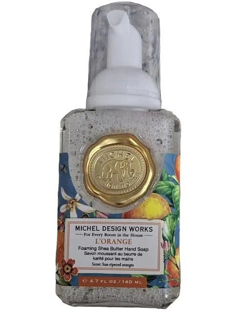 Foaming Soap  Travel Size  L` Orange 4.7oz  Mdlo47fs