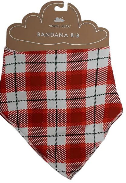 Baby Bandana Bib - Christmas -Red,White, Green 