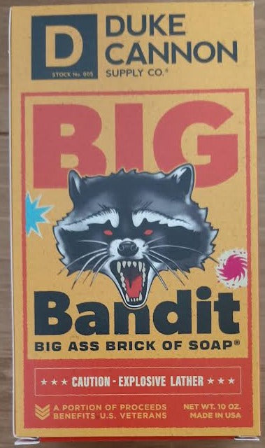 Duke Cannon-Big Bandit- Big Ass Brick Of Soap-10oz 