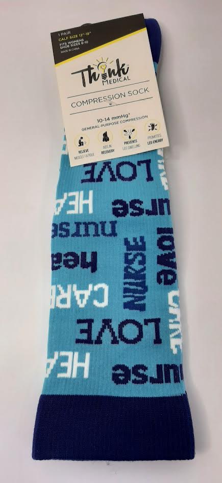 Compression Sock-Nurse-Women -Size 6-10-20419 