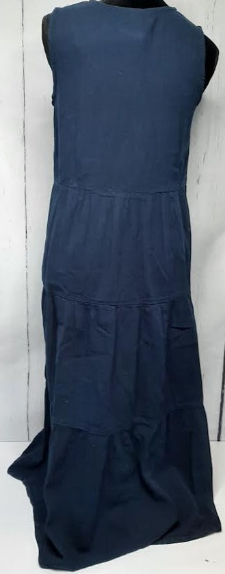 Dress-Sleeveless-Navy-Women's- S1681 