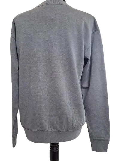 Sweatshirt Sea Blue Screen Print Asheville North Carolina Burn Wash Bpsssb