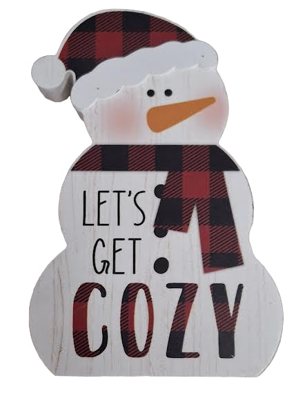 Christmas Ornament Let's Get Cozy Snow Man Ornament 2654590