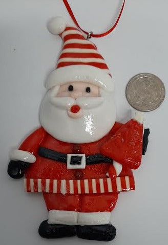 Santa Clause Christmas Tree Ornament 