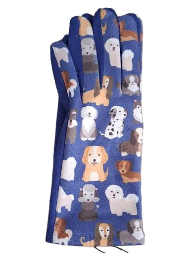 Gloves Suede Touchscreen Dogs Women's 3 Colors Bl10822ast