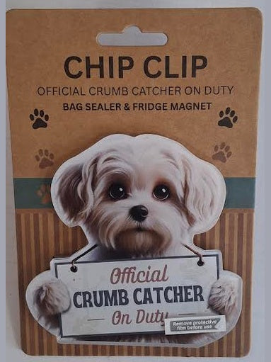 Chip Clip Magnet/Bag Sealer Maltese Dog 247-24