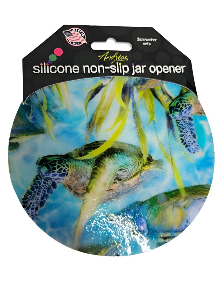 Jar Opener - Sea Turtle Light Blue 40 