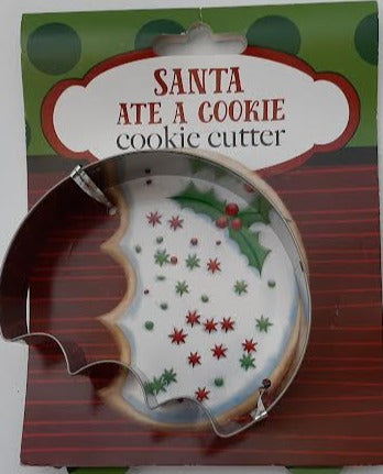 Santa Ate A Cookie Cookie Cutter 