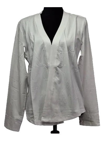 Jacket Shrug White Long Sleeve Women's 1627-Ny