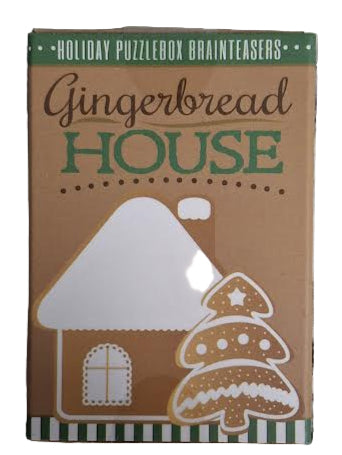 Puzzle Christmas Brain Teaser Gingerbread House