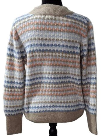 Sweater Everywhere  Bubble Stripes Multi Colored F25NBL1844